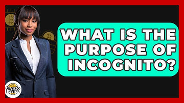 What Is The Purpose Of Incognito? - CryptoBasics360.com