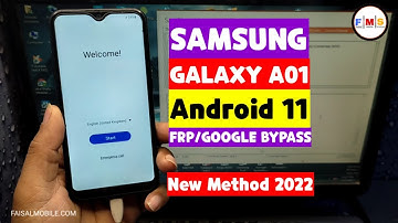 Samsung A01 FRP Bypass Android 11 New Method 2022 || Samsung A015 Google Account Remove