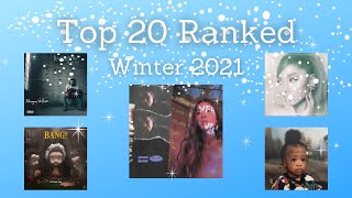 Billboard Top 20 Ranked: Winter 2021 - TwinTime Productions