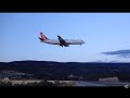 Yukon Air 737 landing at Kelowna airport. YXY-YLW.