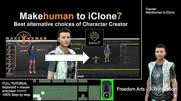 makehuman to iClone