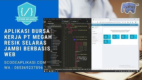 PHP - Source Code Aplikasi Bursa Kerja PT  MEGAH RESIK SELARAS JAMBI berbasis web