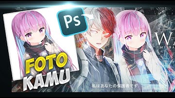 SPEED ART GFX ANIME - PHOTOSHOP MANIPULATION