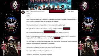 Email Sent To CPS in Regards To Mr. 303 CPS Live Stream Visit.
