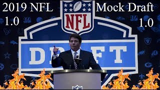 Official 2019 NFL Mock Draft 1.0