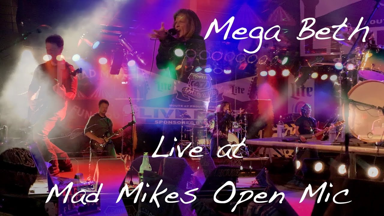 Mega Beth Edge of the Blade (Journey cover live at Mad MIke's Open