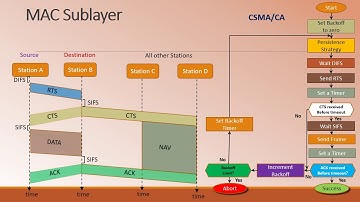 MAC sublayer & Physical Layer-Wireless LANs-Computer Communication Networks