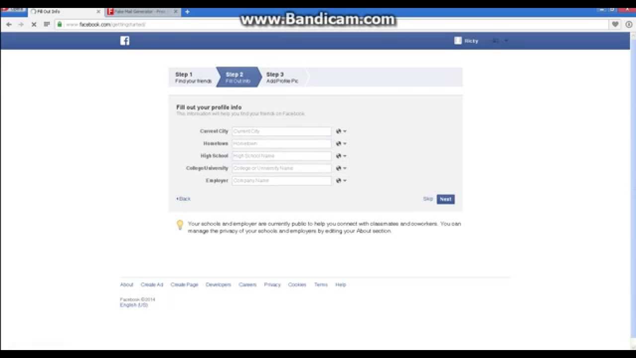 how to Create Fake FaceBook account - YouTube