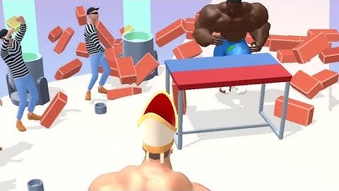 Muscle Rush 💪💪 All Levels Mobile Gameplay Walkthrough Android iOS Update LvL ATE39MR