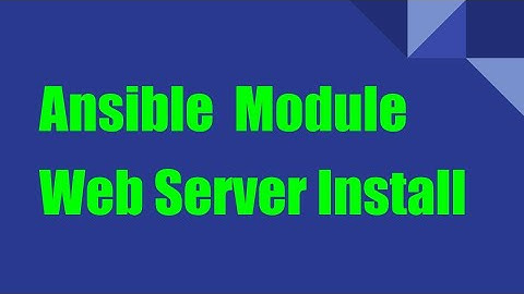 Ansible tutorials | How to install httpd or apache using Ansible commands