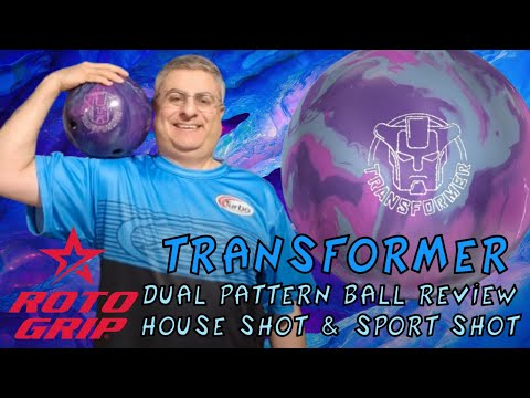 Roto Grip Transformer Dual Pattern Bowling Ball Review \ Storm