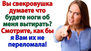 видео: Свекровь пришла с пирогами и нравоучениями! Ушла в шоке и с помятой мордой! женские истории невестка картинка: Свекровь пришла с пирогами и нравоучениями! Ушла в шоке и с помятой мордой! женские истории невестка