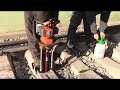 NLQ-45 concrete tie bolt and dowel drilling machine