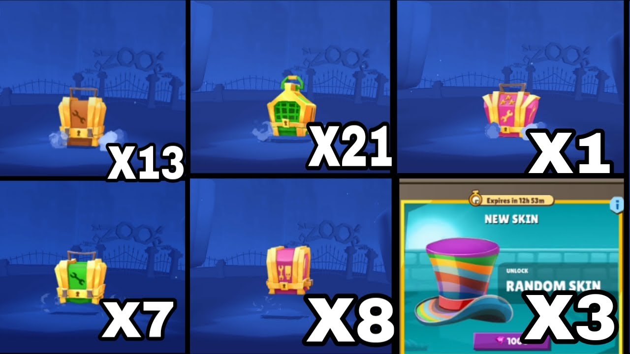 Zooba Massive crate opening. Collecting lots of crazy rewards. | Zooba 