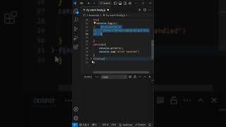 try catch finally, Error handling in Javascrip Ever Used Finally With Try Catch In Error Handling In Javascript Shorts Javascript Coding