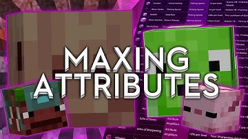 MAXING ATTRIBUTES & HUNTING!  ~ Hypixel Skyblock (Ironman)