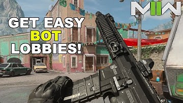 HOW I GET BOT LOBBIES! THIS IS HOW YOU FIX SBMM AND GET EASY LOBBIES. MW2 SMBB MODERN WARFARE 2
