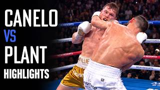 Canelo Álvarez vs Caleb Plant Highlights | He Talked Tough… Then Had To Face Canelo!