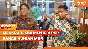 Menkeu Purbaya Temui Menteri PKP Maruarar Terkait Program Hunian Untuk MBR 