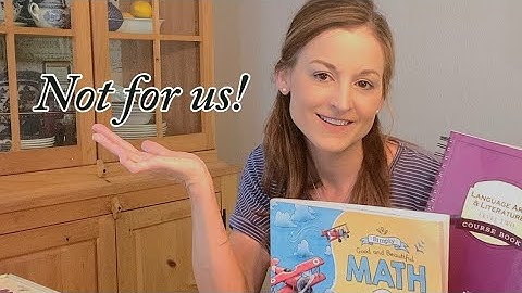 2023 Homeschool curriculum - why we stopped using The Good And The Beautiful, what we switched to!