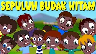 Lagu Kanak Kanak Melayu Malaysia | SEPULUH BUDAK HITAM - 10 Budak Hitam