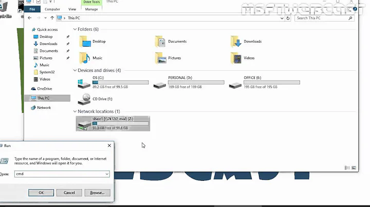 How to Map a Network Drive in Windows 10