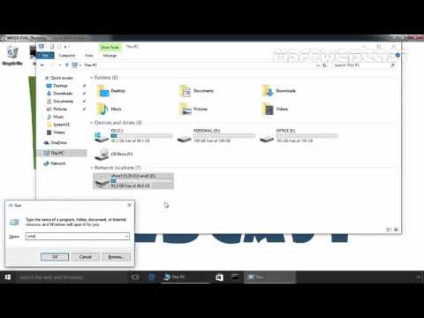 How to Map a Network Drive in Windows 10