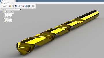 Fusion 360 - Drill Bit