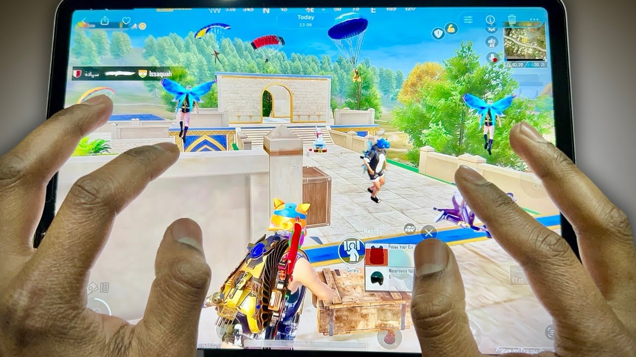 Are You Watching This Speed? ⚡ 6 Finger iPad Pro Handcam OP Clutch Bgmi ...