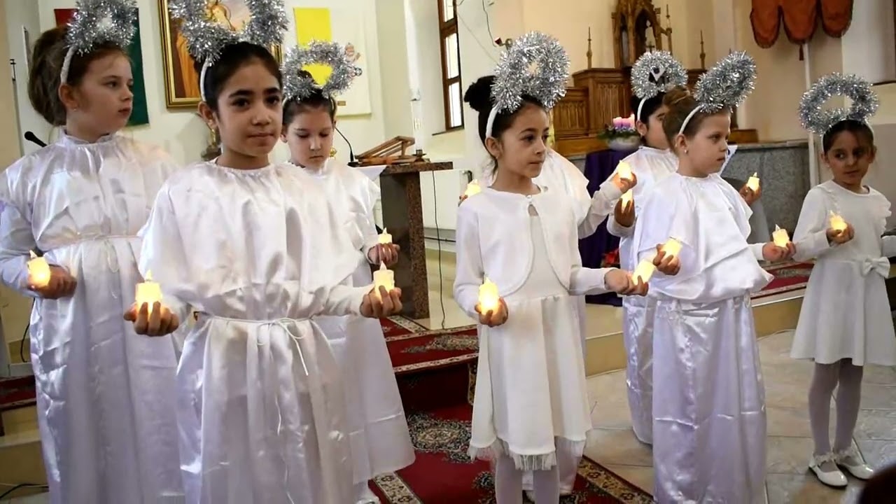 A nyírteleki Szent Anna Katolikus Általános Iskola karácsonyi műsora