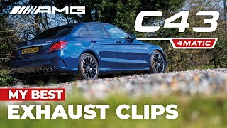 Mercedes C43 AMG Performance Exhaust. All my best driving clips in one epic video!