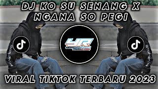 DJ SAD KO SU SENANG X NGANA SO PEGI SLOWED | VIRAL TIKTOK FULL BASS TERBARU 2023( Yordan Remix Scr )