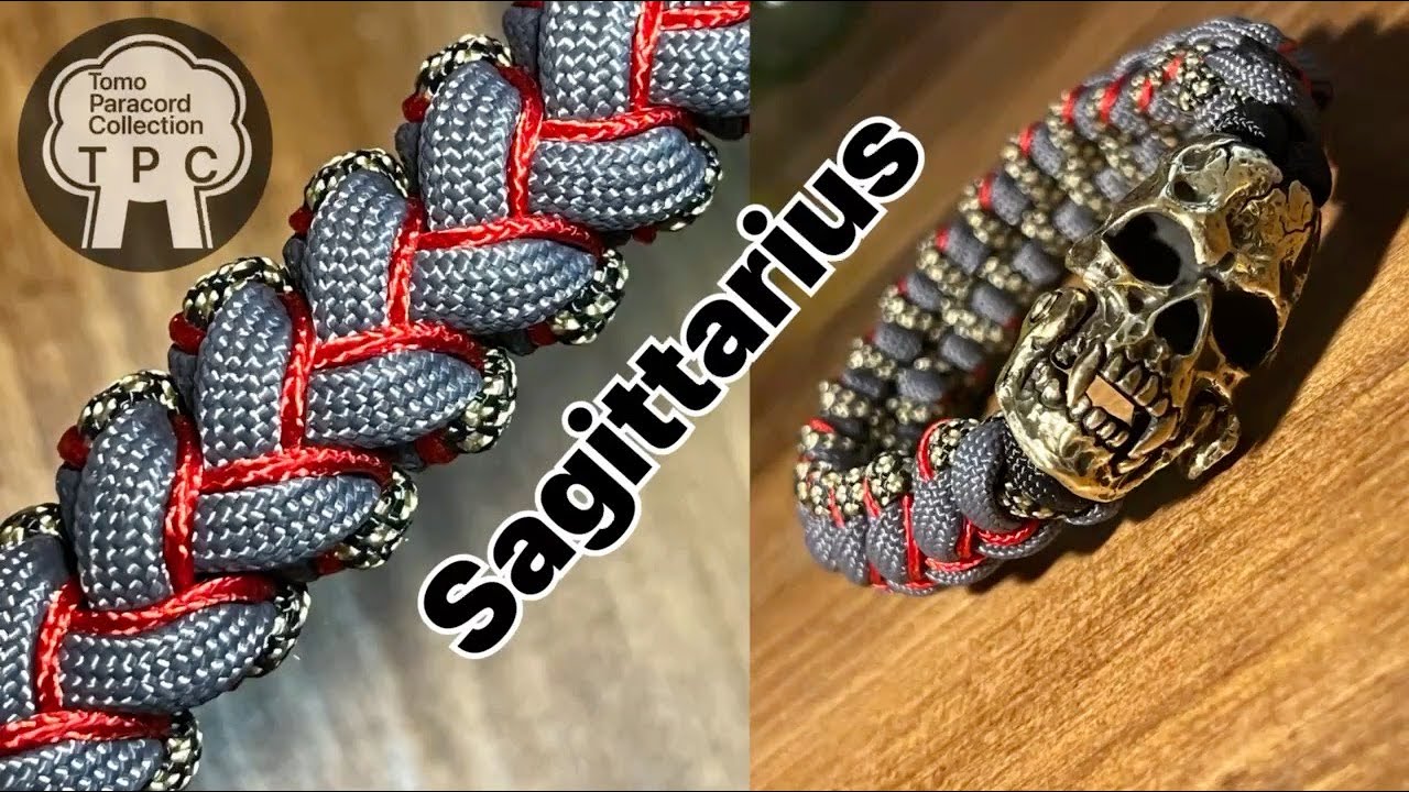 Sagittarius Paracord Bracelet！Howto Make!!サジタリアスパラコード