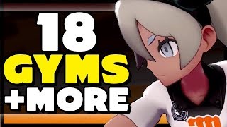 18 GYMS CONFIRMED, Autosave and More Pokemon Sword and Shield News