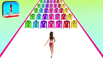 Clothes Run Games DressUp All Levels Gameplay iOS,Android Mobile Walkthrough Update New Level