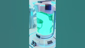 Science Fiction Laboratory Animation in Blender 3D #shorts