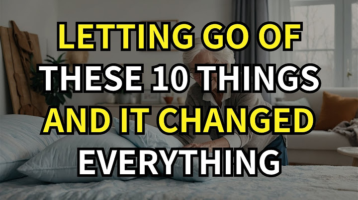 10 piccole (e un po' strane) cose che ho SMESSO di fare per semplificarmi la vita dopo i 60 | min...