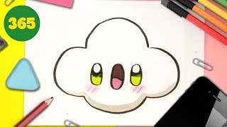 Hur Man Ritar Kawaii Moln