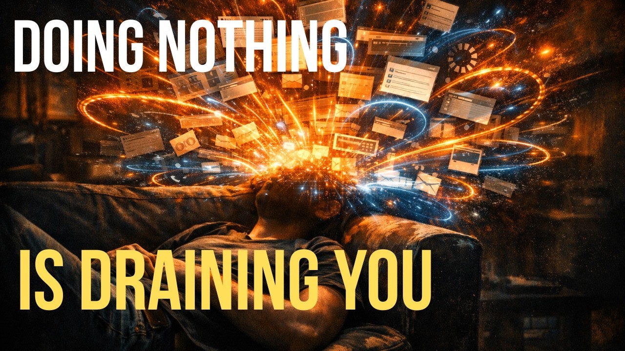 Why 'Doing Nothing' Is Actually Draining Your Brain (The Hidden Science)