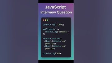 JavaScript setTimeout vs Promise Explained with Execution Order! | Tricky Interview Question #webdev