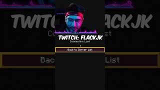 КРИПЕР ВЗОРВАЛ СЕРВЕР twitch: FlackJK