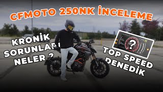 CFMOTO 250NK İNCELEME! 1 YILLIK KULLANICI DENEYİMİ VE KRONİK SORUNLARI !