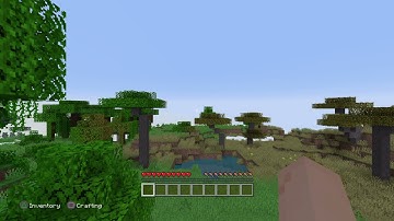 [WR] Minecraft console edition speedrun all logs set seed in 30.160