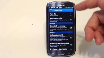 Samsung Galaxy S3 S Voice Siri Like Command and Features Review