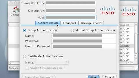 Cisco VPN Client for Mac OS