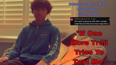 Reading HATE Comments About My Own Channel (Big Mistake)