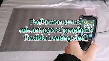Graphene flexible heating cloth