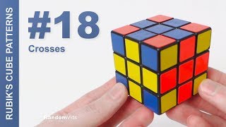 How to make Rubik's Cube Patterns #18: Crosses by LeesRandomVids 46,960 views 5 years ago 4 minutes, 26 seconds