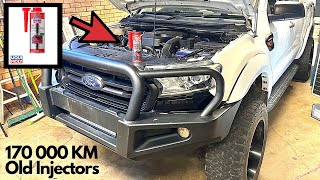 Ford Ranger Injector Cleaning Before & After Results  Liqui Moly Diesel Purge
