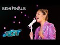 Amanda mammana inspires the crowd with original worth fighting for  agt 2022